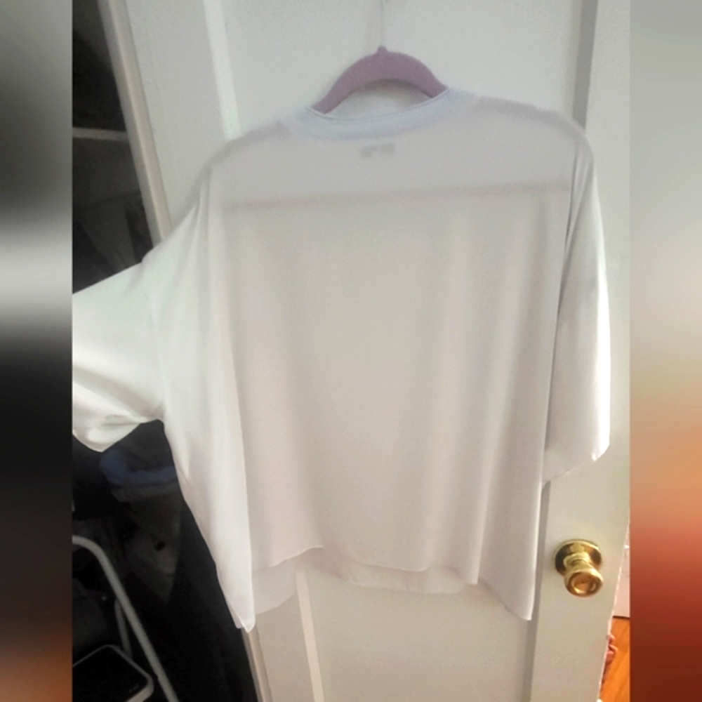 Ice Blue VINCE Blouse - Picture 5 of 6